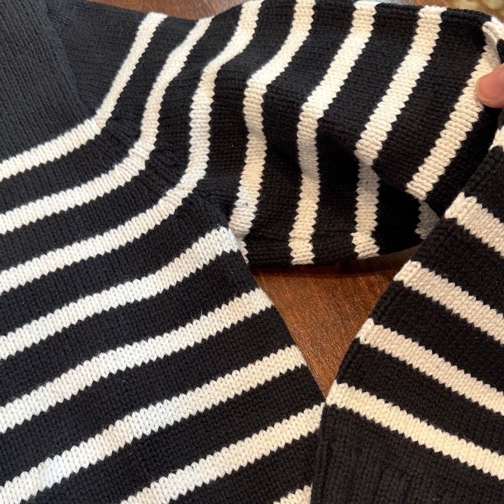 J. Crew Striped Cotton Sweater - Picture 4 of 8